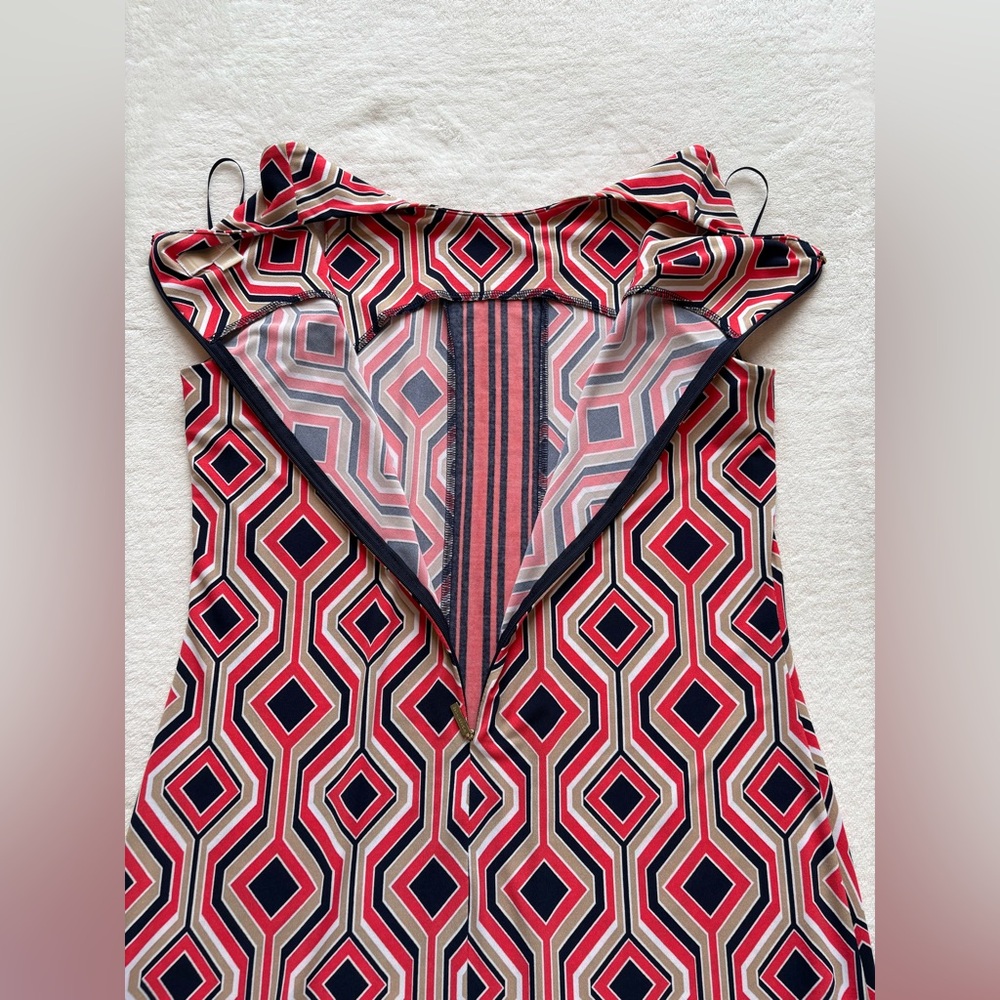 Michael Kors Geometric Patterned Dress - Size Medium - Picture 9 of 12